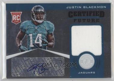 2012 Totally Certified - Certified Future Signature Materials #18 - Justin Blackmon /175