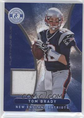 2012 Totally Certified - Materials - Platinum Blue #42 - Tom Brady /99