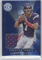 Christian Ponder #/99