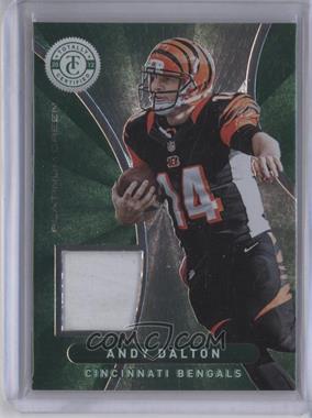 2012 Totally Certified - Materials - Platinum Green Prime #19 - Andy Dalton /5