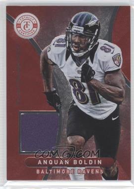 2012 Totally Certified - Materials - Platinum Red #29 - Anquan Boldin /299