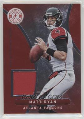 2012 Totally Certified - Materials - Platinum Red #3 - Matt Ryan /299