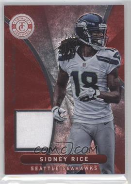 2012 Totally Certified - Materials - Platinum Red #92 - Sidney Rice /299