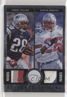 Corey Dillon, Curtis Martin #/49