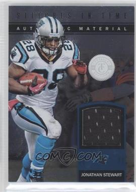 2012 Totally Certified - Stitches in Time Materials #14 - Jonathan Stewart /25