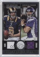 Sam Bradford, Christian Ponder #/199