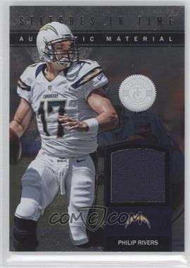 2012 Totally Certified - Stitches in Time Materials #3 - Philip Rivers /199