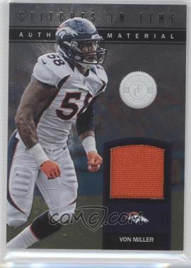 2012 Totally Certified - Stitches in Time Materials #4 - Von Miller /25