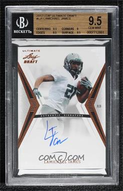 2012 Ultimate Leaf Draft - [Base] #LJ1 - LaMichael James [BGS 9.5 GEM MINT]