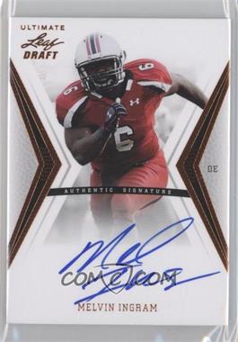 2012 Ultimate Leaf Draft - [Base] #MI1 - Melvin Ingram