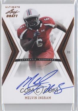 2012 Ultimate Leaf Draft - [Base] #MI1 - Melvin Ingram