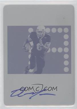 2012 Ultimate Leaf Draft - TD Countdown - Printing Plate Cyan #TDC-RT1 - Robert Turbin /1