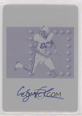 2012 Ultimate Leaf Draft - TD Countdown - Printing Plate Magenta #TDC-CF1 - Coby Fleener /1