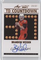 Brandon Weeden #/37