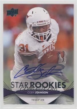 2012 Upper Deck - [Base] - Autographs #72 - Star Rookies - Cody Johnson