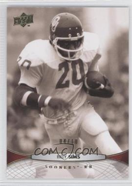 2012 Upper Deck - [Base] - Sepia #9 - Billy Sims /10