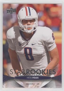 2012 Upper Deck - [Base] #125 - Star Rookies - Nick Foles