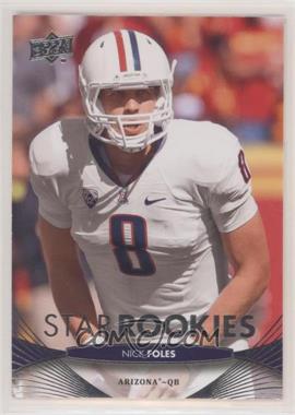 2012 Upper Deck - [Base] #125 - Star Rookies - Nick Foles