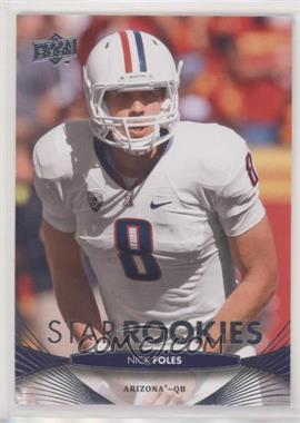 2012 Upper Deck - [Base] #125 - Star Rookies - Nick Foles