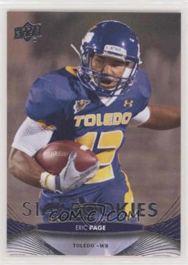 2012 Upper Deck - [Base] #208 - Star Rookies - Eric Page