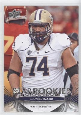 2012 Upper Deck - [Base] #52 - Star Rookies - Alameda Ta'amu