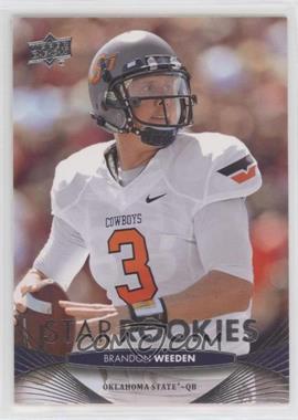 2012 Upper Deck - [Base] #62 - Star Rookies - Brandon Weeden