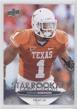 2012 Upper Deck - [Base] #99 - Star Rookies - Keenan Robinson