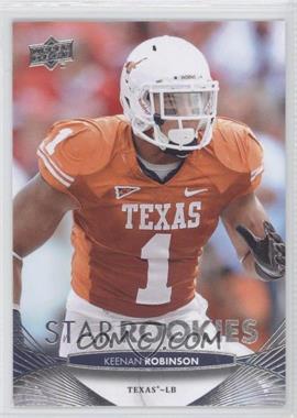 2012 Upper Deck - [Base] #99 - Star Rookies - Keenan Robinson