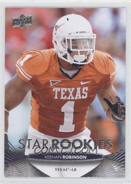2012 Upper Deck - [Base] #99 - Star Rookies - Keenan Robinson