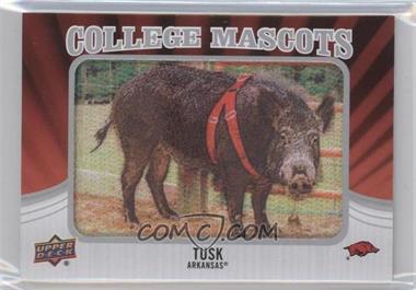 2012 Upper Deck - College Mascots Manufactured Patch #CM-4 - Tusk