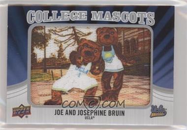 2012 Upper Deck - College Mascots Manufactured Patch #CM-51 - Joe and Josephine Bruin