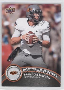 2012 Upper Deck - Rookie Exclusives #RE-BW - Brandon Weeden