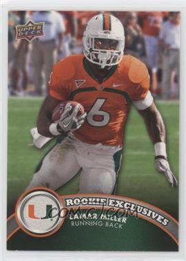 2012 Upper Deck - Rookie Exclusives #RE-LM - Lamar Miller