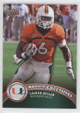 2012 Upper Deck - Rookie Exclusives #RE-LM - Lamar Miller