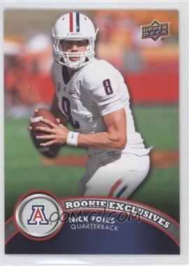 2012 Upper Deck - Rookie Exclusives #RE-NF - Nick Foles