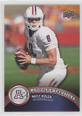 2012 Upper Deck - Rookie Exclusives #RE-NF - Nick Foles