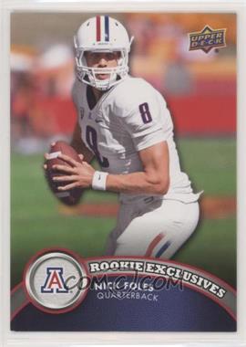 2012 Upper Deck - Rookie Exclusives #RE-NF - Nick Foles