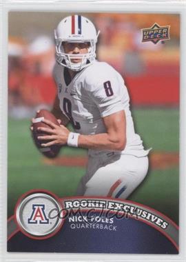 2012 Upper Deck - Rookie Exclusives #RE-NF - Nick Foles