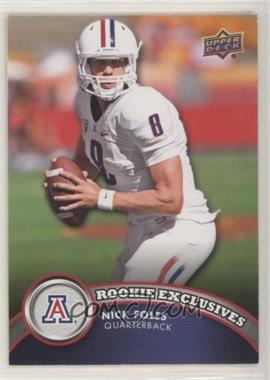 2012 Upper Deck - Rookie Exclusives #RE-NF - Nick Foles