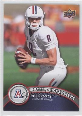 2012 Upper Deck - Rookie Exclusives #RE-NF - Nick Foles