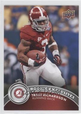 2012 Upper Deck - Rookie Exclusives #RE-TR - Trent Richardson