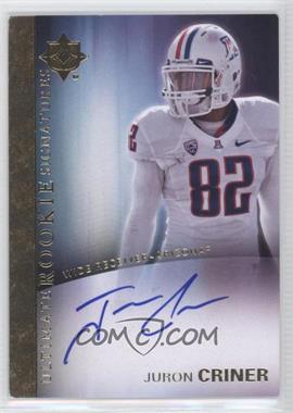 2012 Upper Deck - Ultimate Collection Ultimate Rookie Signatures #12 - Juron Criner