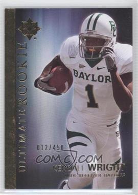 2012 Upper Deck - Ultimate Collection Ultimate Rookie #34 - Kendall Wright /450