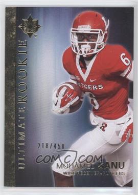 2012 Upper Deck - Ultimate Collection Ultimate Rookie #46 - Mohamed Sanu /450