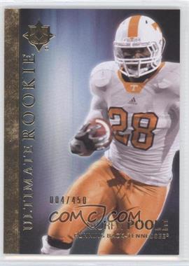 2012 Upper Deck - Ultimate Collection Ultimate Rookie #57 - Tauren Poole /450