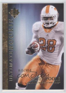2012 Upper Deck - Ultimate Collection Ultimate Rookie #57 - Tauren Poole /450