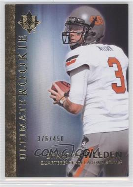 2012 Upper Deck - Ultimate Collection Ultimate Rookie #8 - Brandon Weeden /450