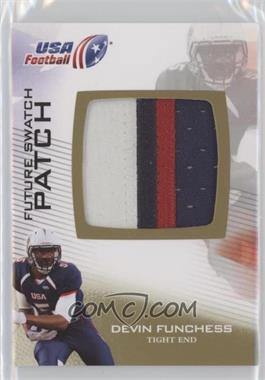 2012 Upper Deck USA Football - Box Set Future Swatch Jersey - Patch #FS-15 - Devin Funchess