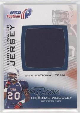 2012 Upper Deck USA Football - Box Set Future Swatch Jersey U-19 National Team #U19FS-11 - Lorenzo Woodley