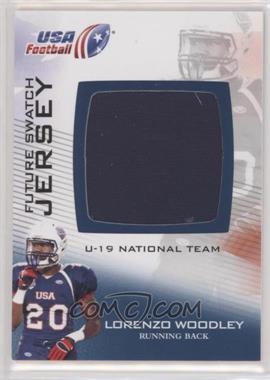 2012 Upper Deck USA Football - Box Set Future Swatch Jersey U-19 National Team #U19FS-11 - Lorenzo Woodley